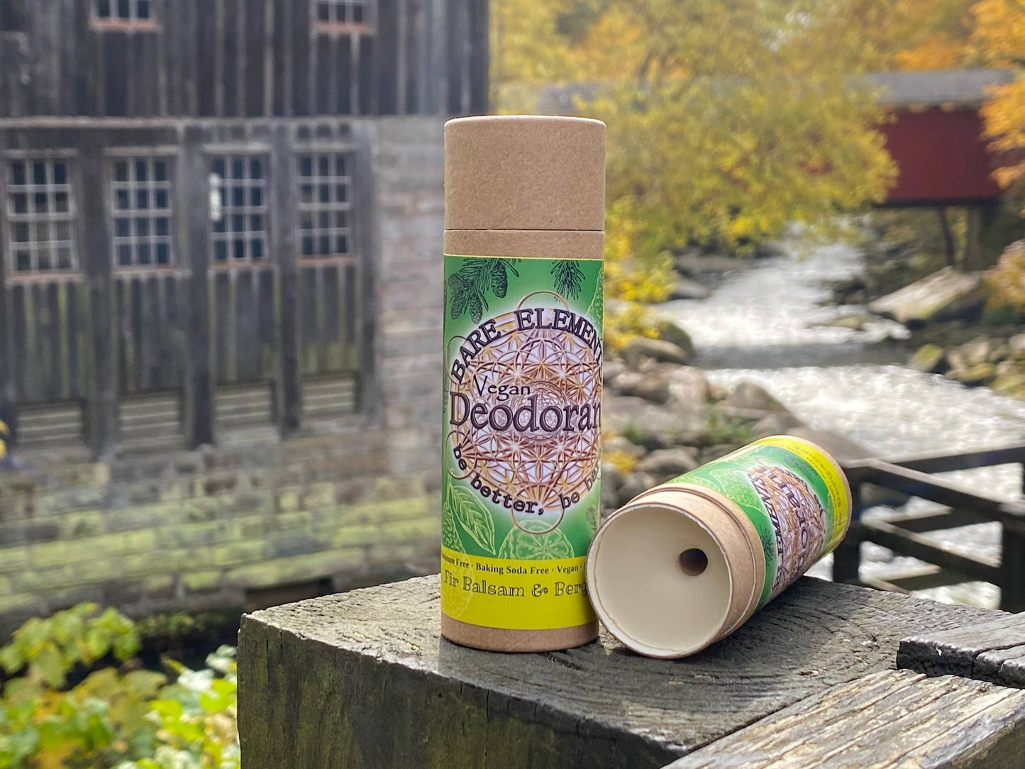 Deodorant - 3 fl oz Paper Push-Up Stick: Lavender & Frankincense