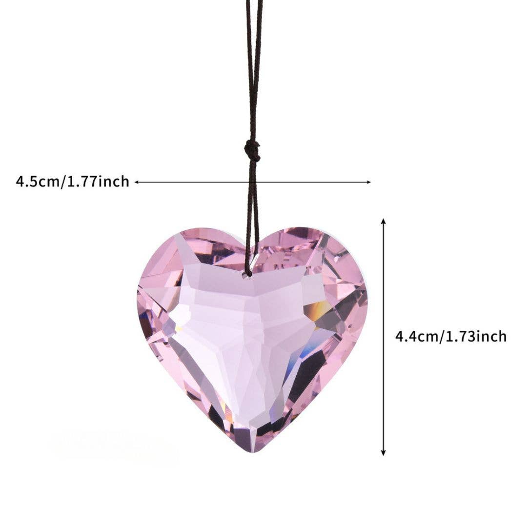 Heart Prism Suncatcher