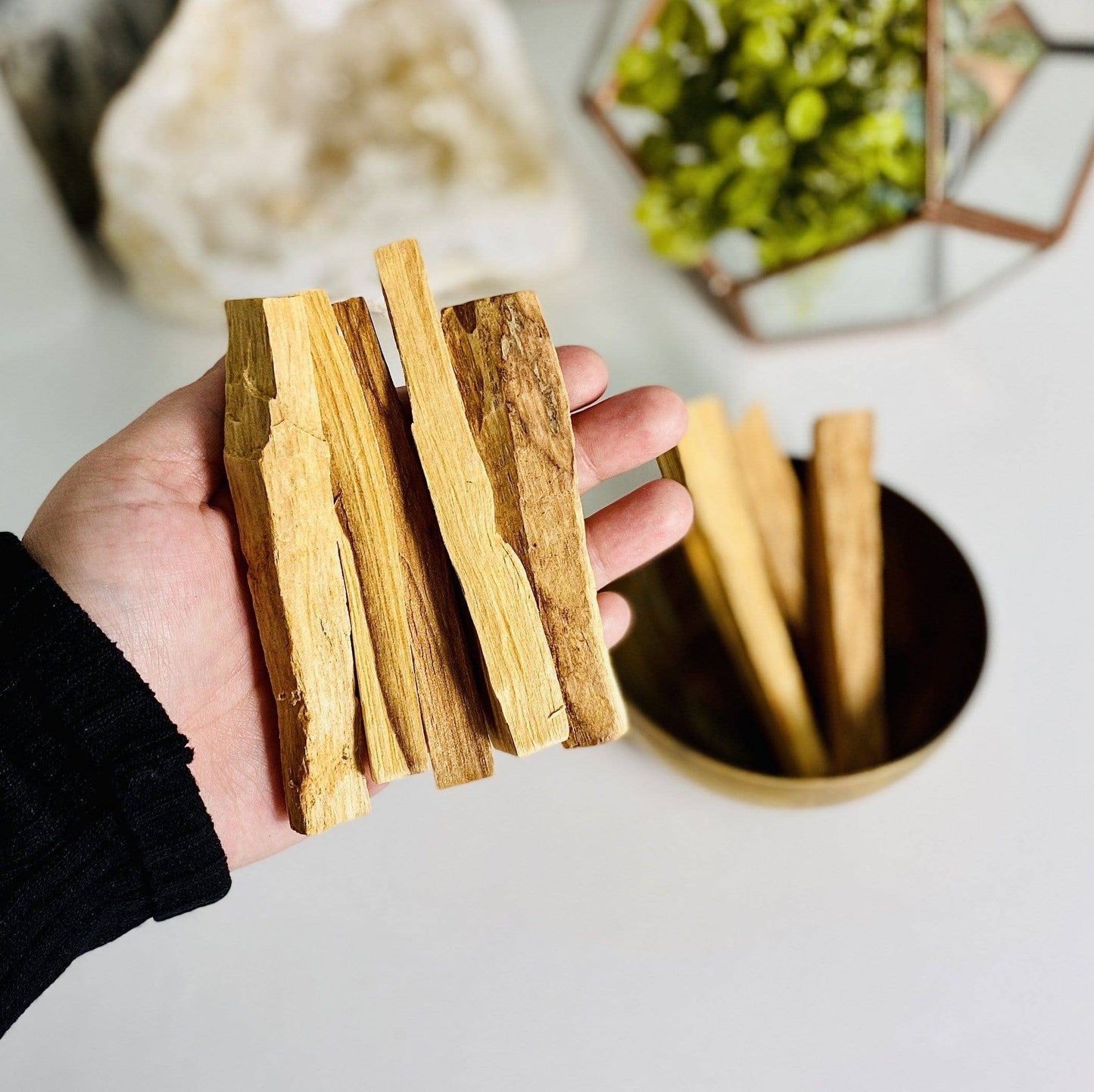 Palo Santo Smudging Holy Wood Cleansing