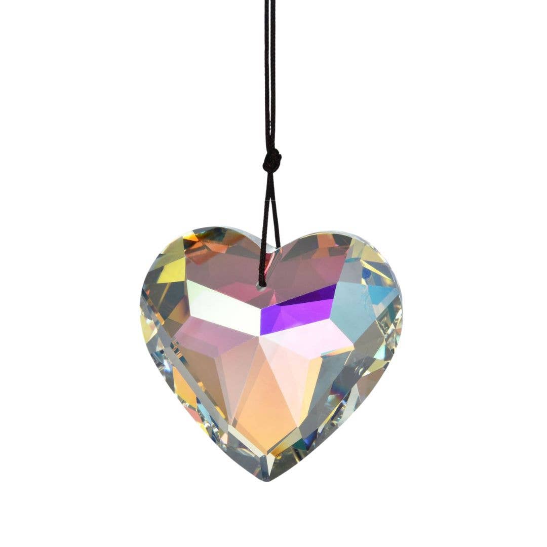 Heart Prism Suncatcher