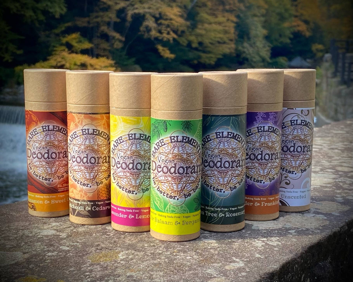 Deodorant - 3 fl oz Paper Push-Up Stick: Lavender & Frankincense