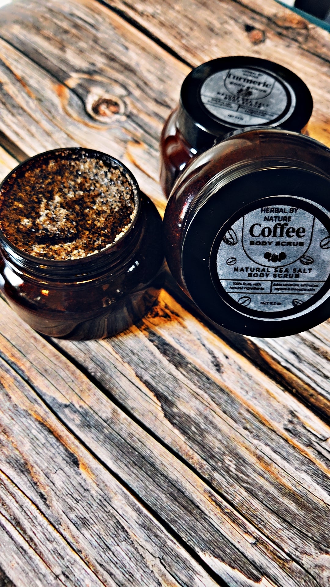 Coffee body scrub