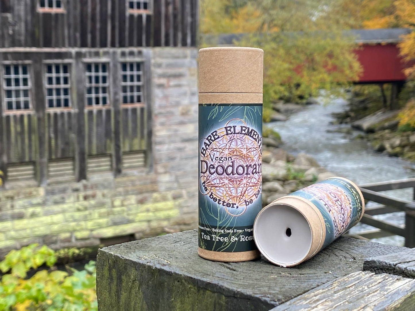 Deodorant - 3 fl oz Paper Push-Up Stick: Lavender & Frankincense