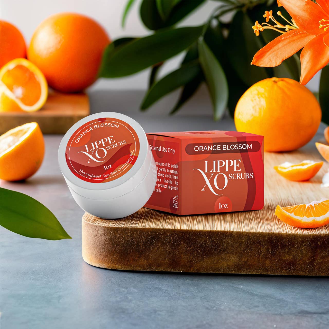 Orange Blossom Exfoliating Lip Scrub