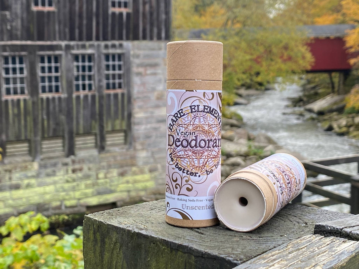 Deodorant - 3 fl oz Paper Push-Up Stick: Lavender & Frankincense