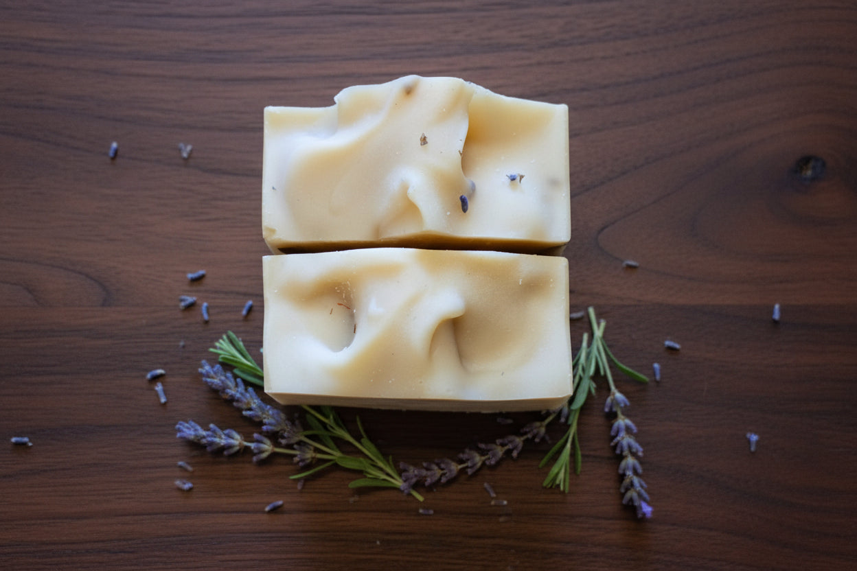Lavender bergamot Goats Milk Soap