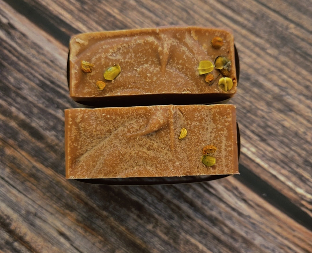 Pumpkin sandalwood soap