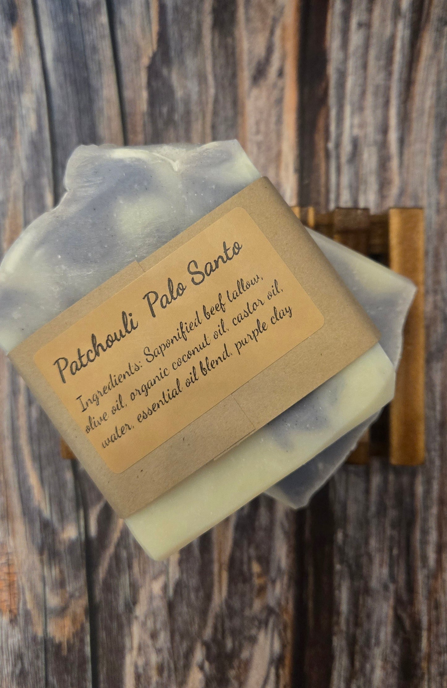 Patchouli Palo Santo Tallow Soap