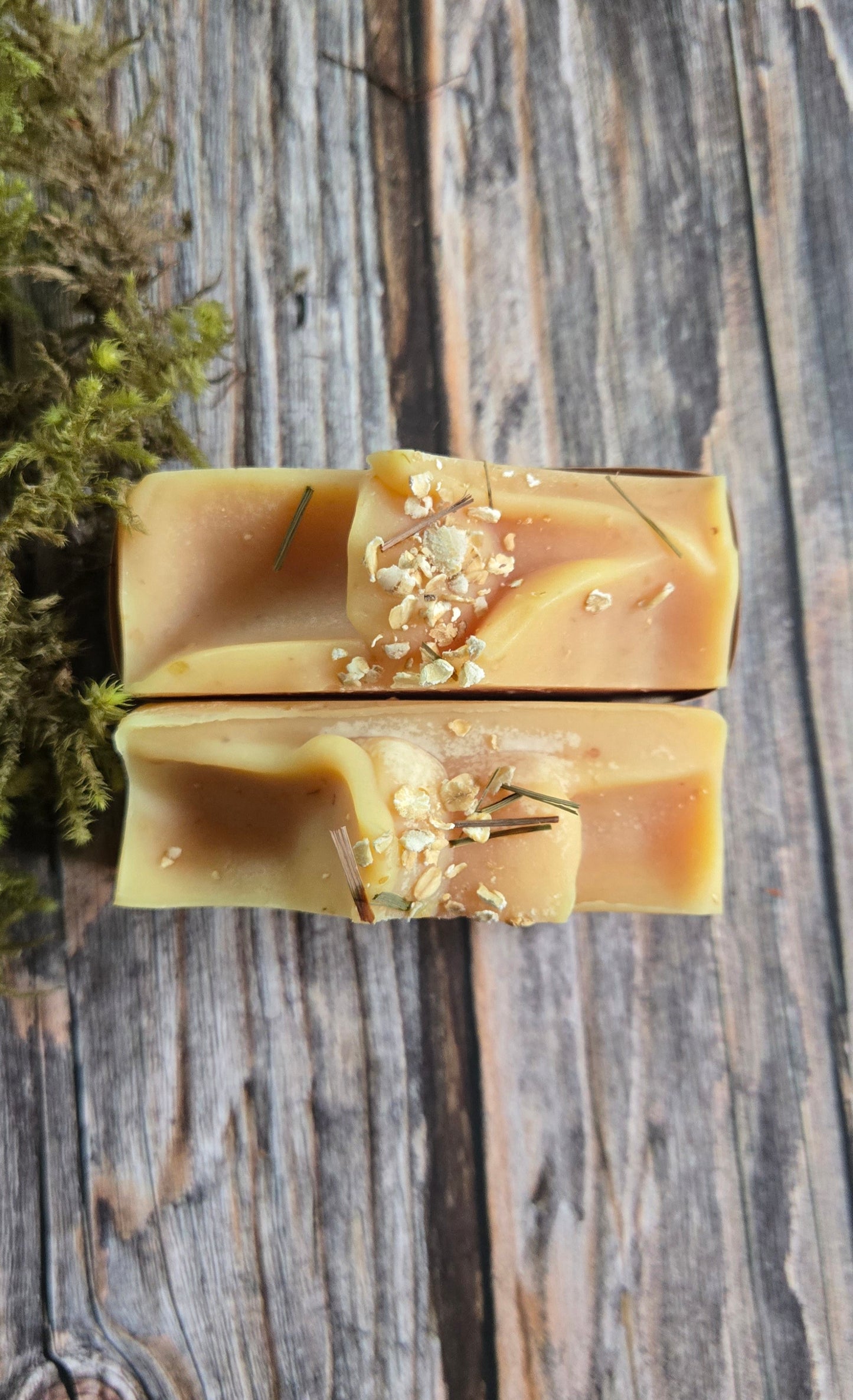 Lemongrass & Eucalyptus Oatmeal Soap