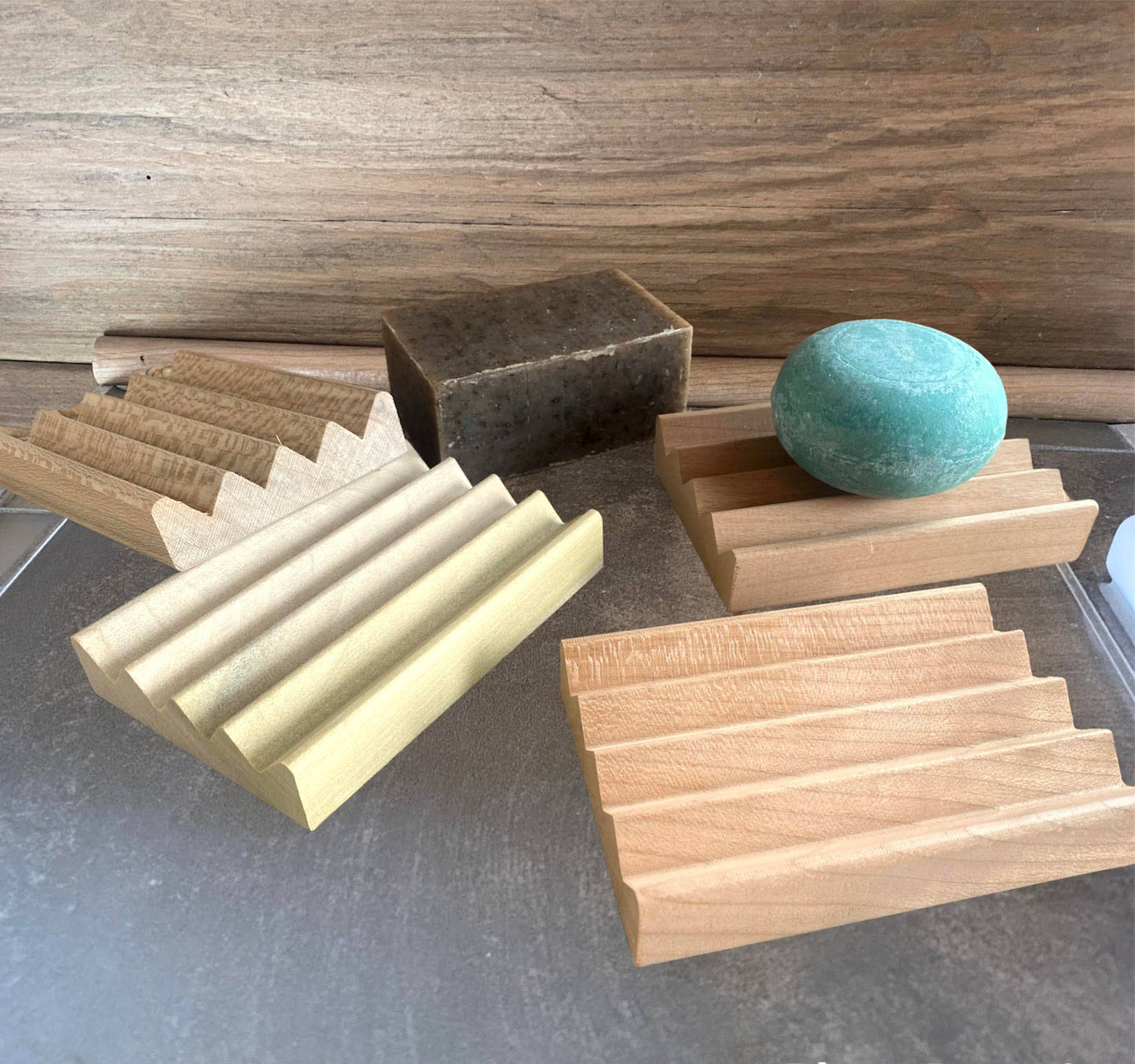 Soap dish- Red alder