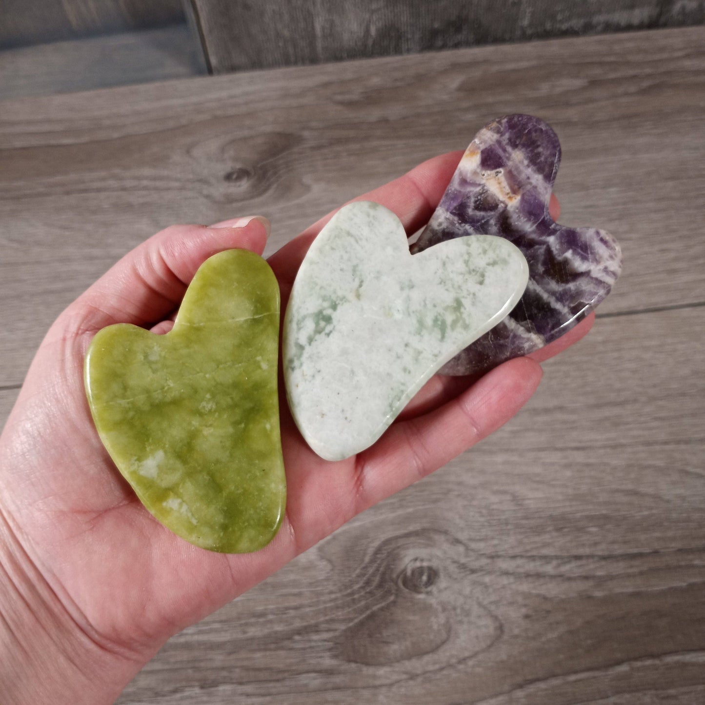 Crystal Gua Sha Facial Massager – Wholesale Skincare Tool: Small Rose Quartz Heart Shape