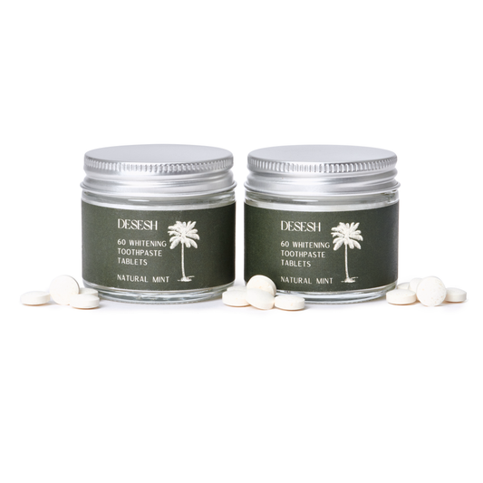 Toothpaste Tablets (SLS & Fluoride Free, Whitening, Mint)