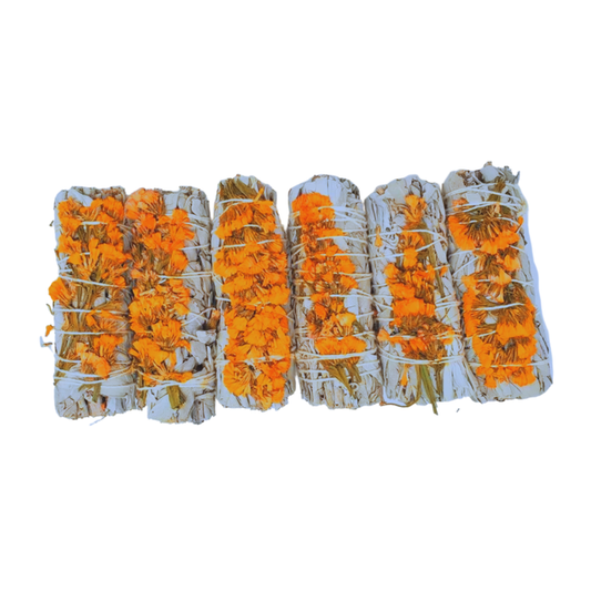 Pumpkin Spice Sage Bundle | Fall Vibes Autumn Smudge Stick