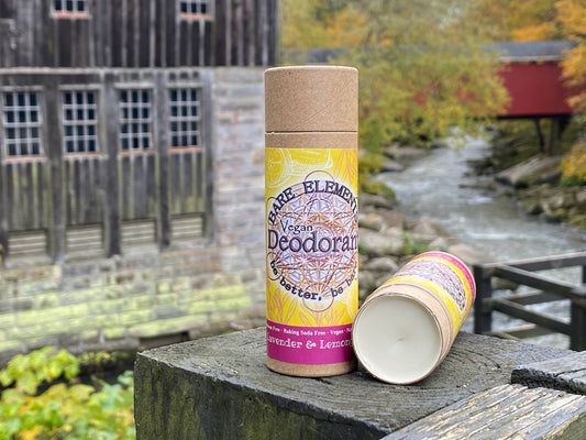 Deodorant - 3 fl oz Paper Push-Up Stick: Lavender & Lemongrass