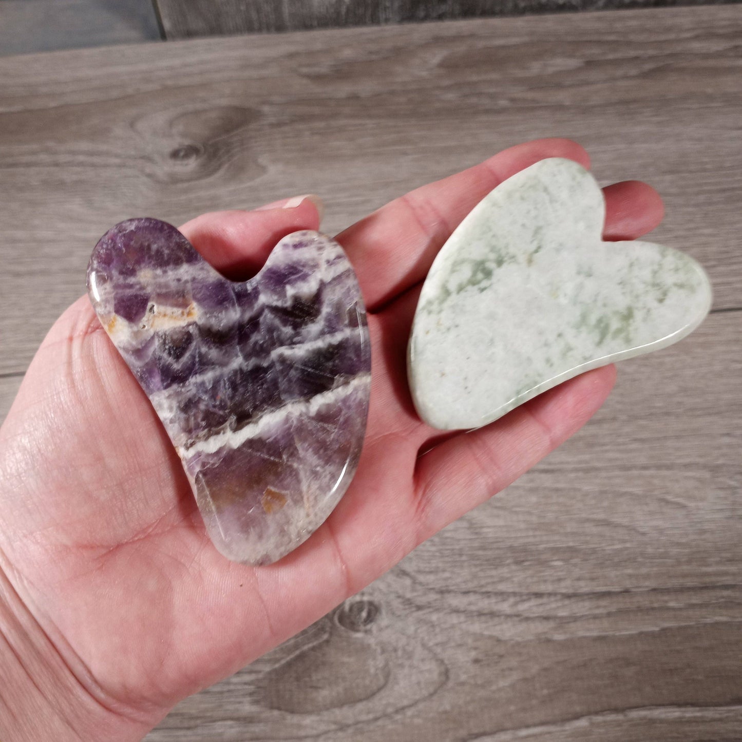 Crystal Gua Sha Facial Massager – Wholesale Skincare Tool: Small Rose Quartz Heart Shape