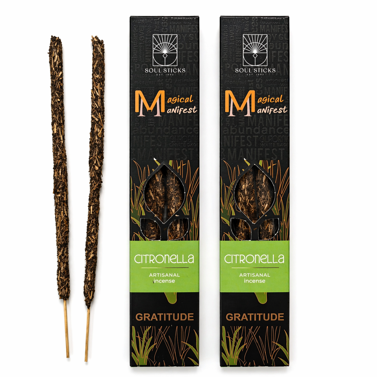 Incense Sticks - Gratitude Citronella Magical Manifest