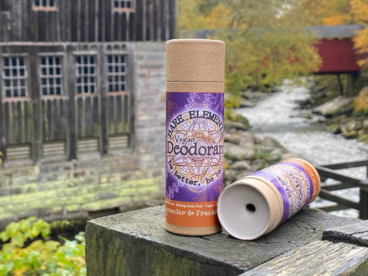 Deodorant - 3 fl oz Paper Push-Up Stick: Lavender & Frankincense