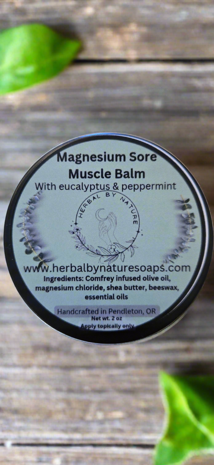 Magnesium Sore Muscle/cooling balm