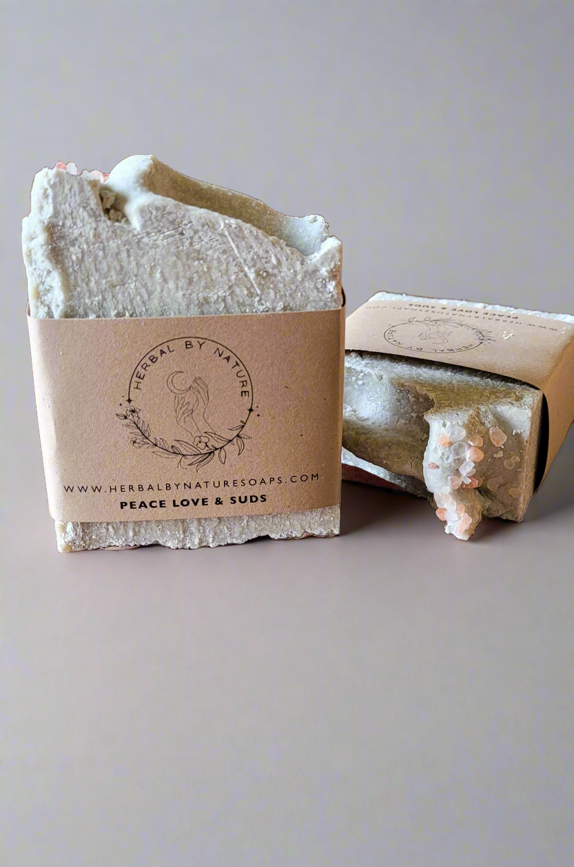 Lemon & Sage Sea Salt Soap