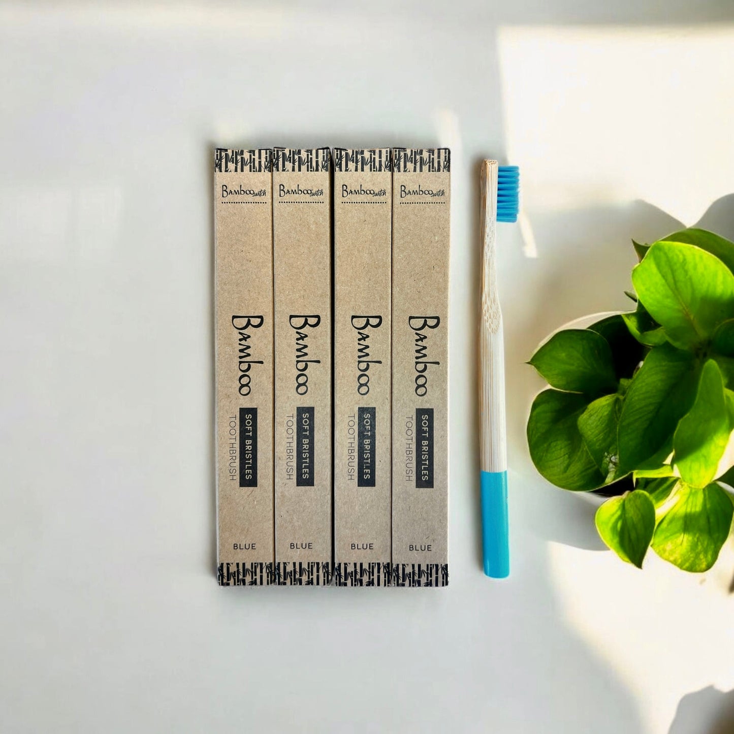 Bamboo Toothbrush | Round Handle