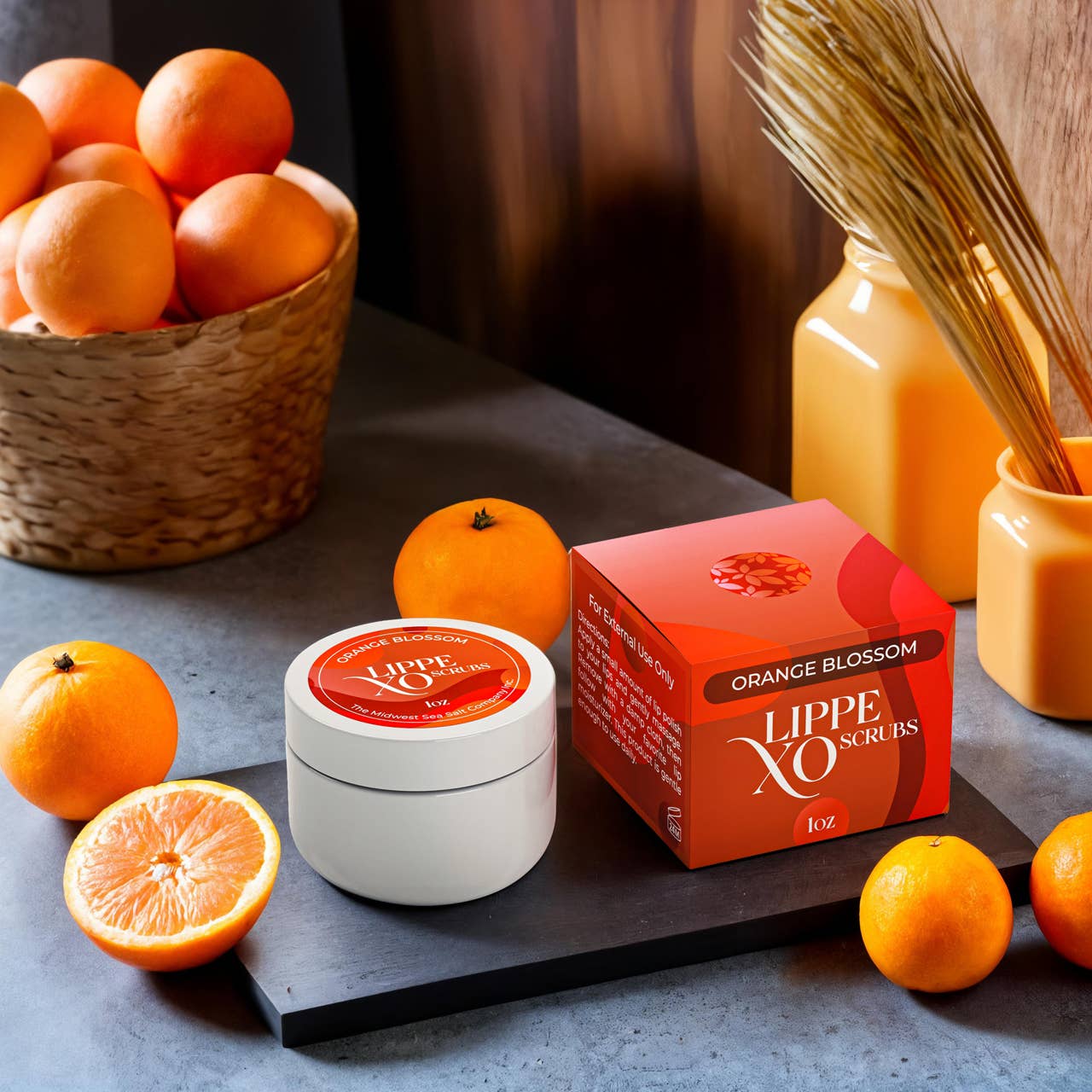 Orange Blossom Exfoliating Lip Scrub