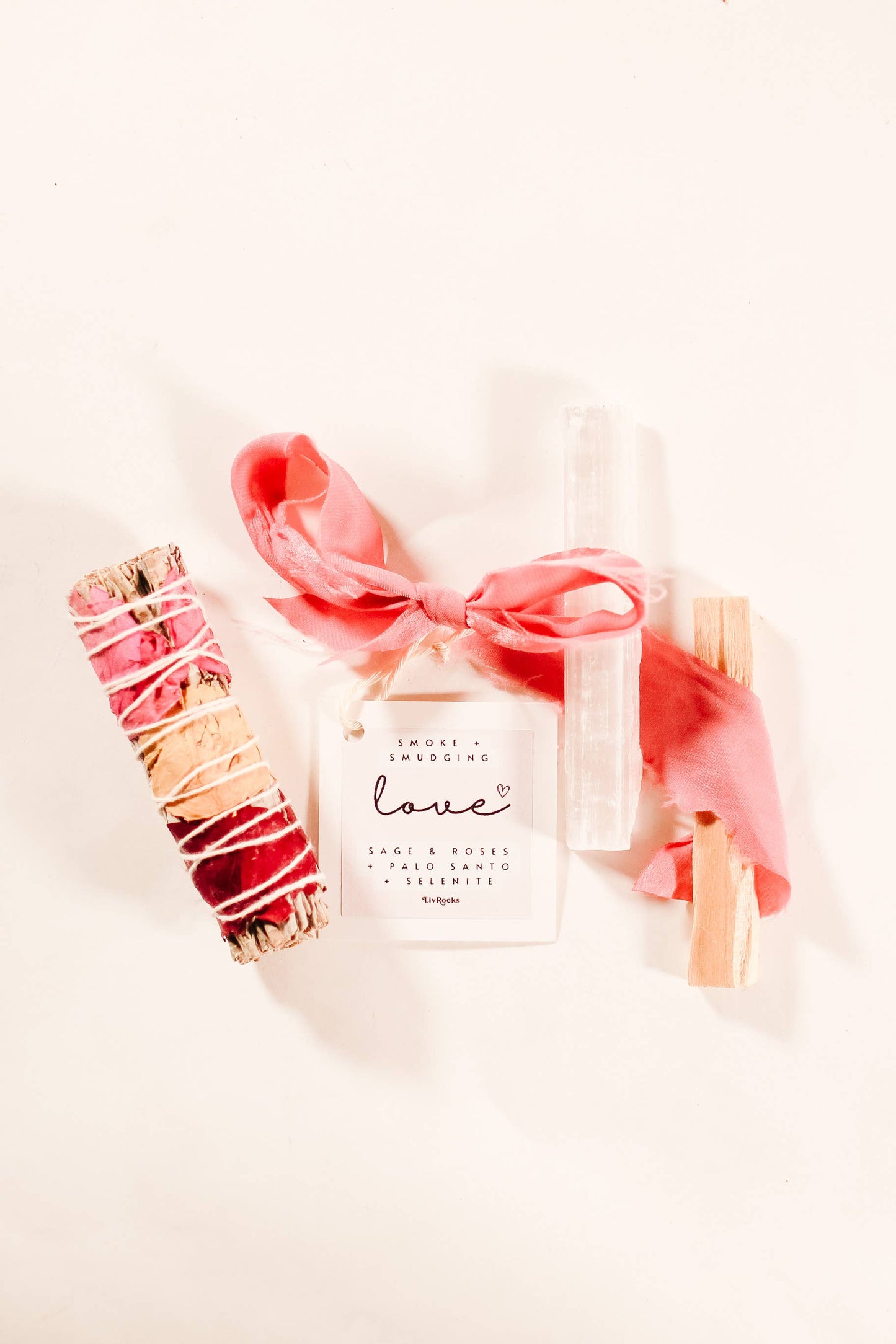 PEACE Smoke + Smudge Bundles | Energy Clearing Kit : Abundance