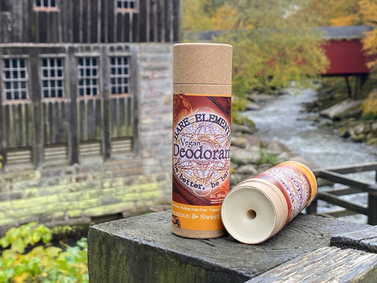 Deodorant - 3 fl oz Paper Push-Up Stick: Cinnamon & Sweet Orange