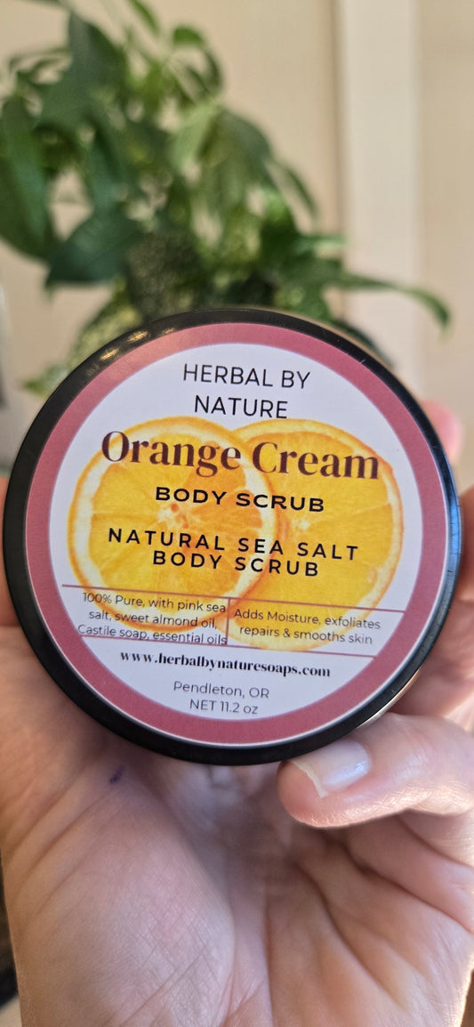 Orange Cream Body Scrub