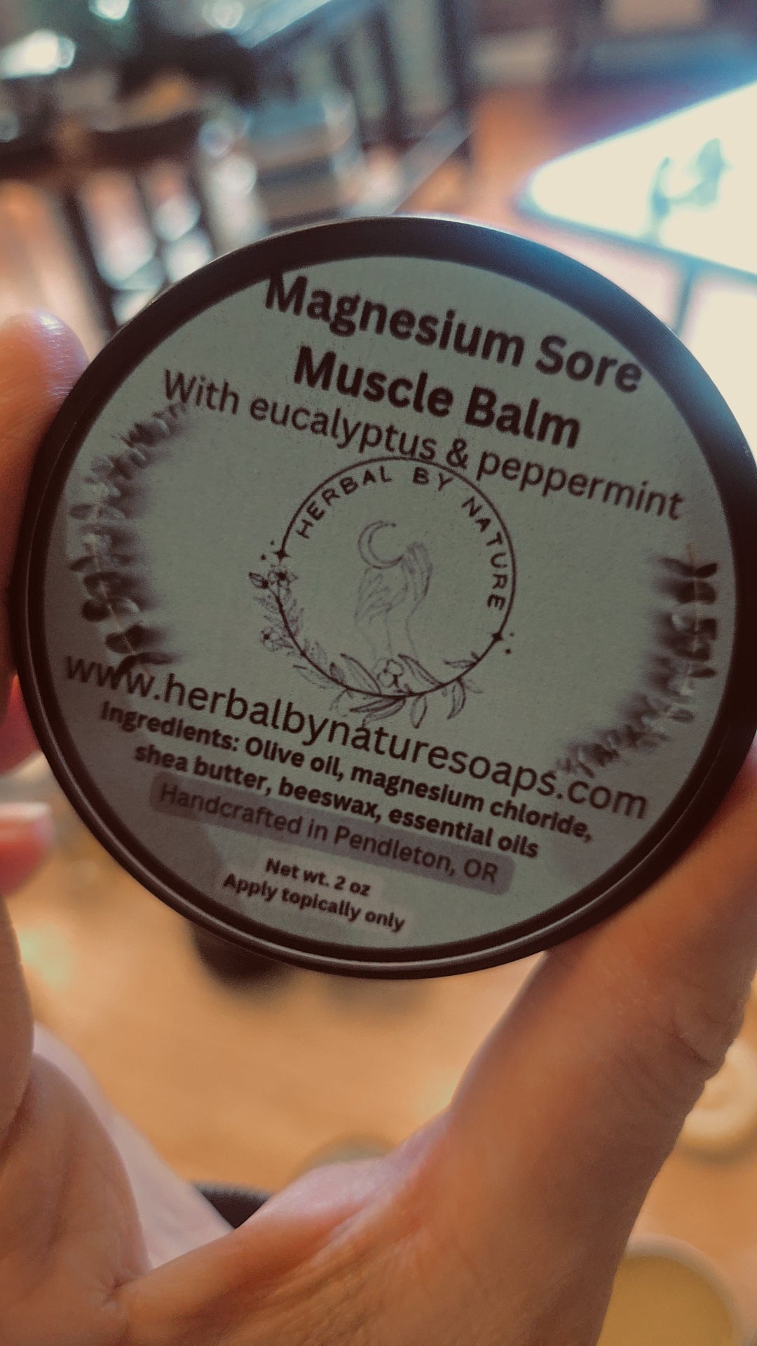 Magnesium Sore Muscle/cooling balm
