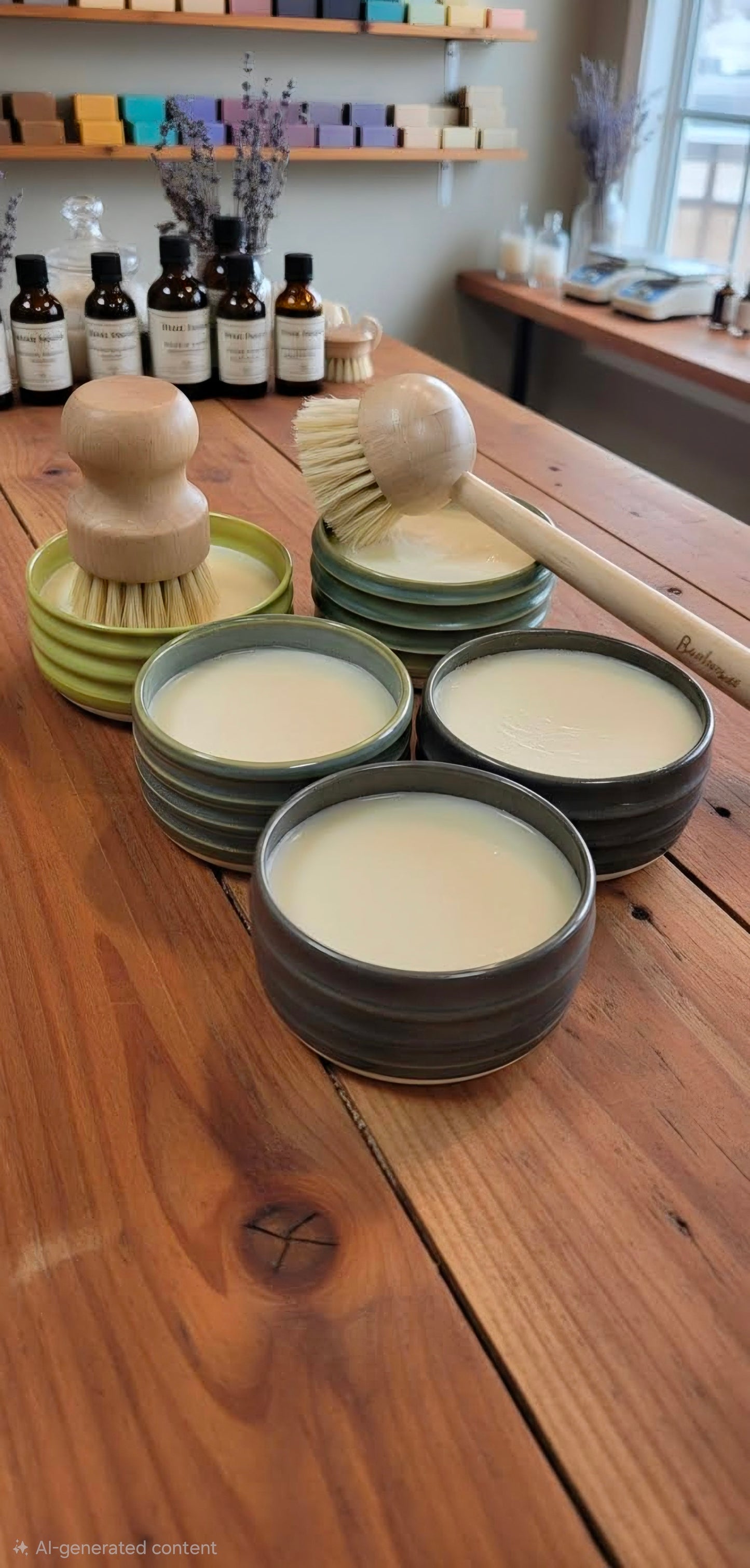 Handcrafted ceramic refillable solid dish soap bundles.      "Not currently shipping"