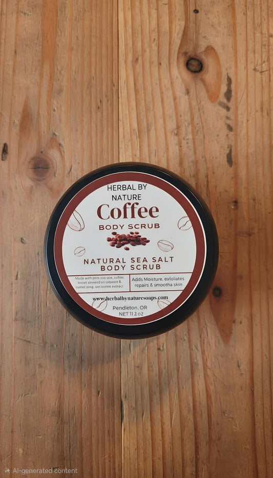 Coffee body scrub