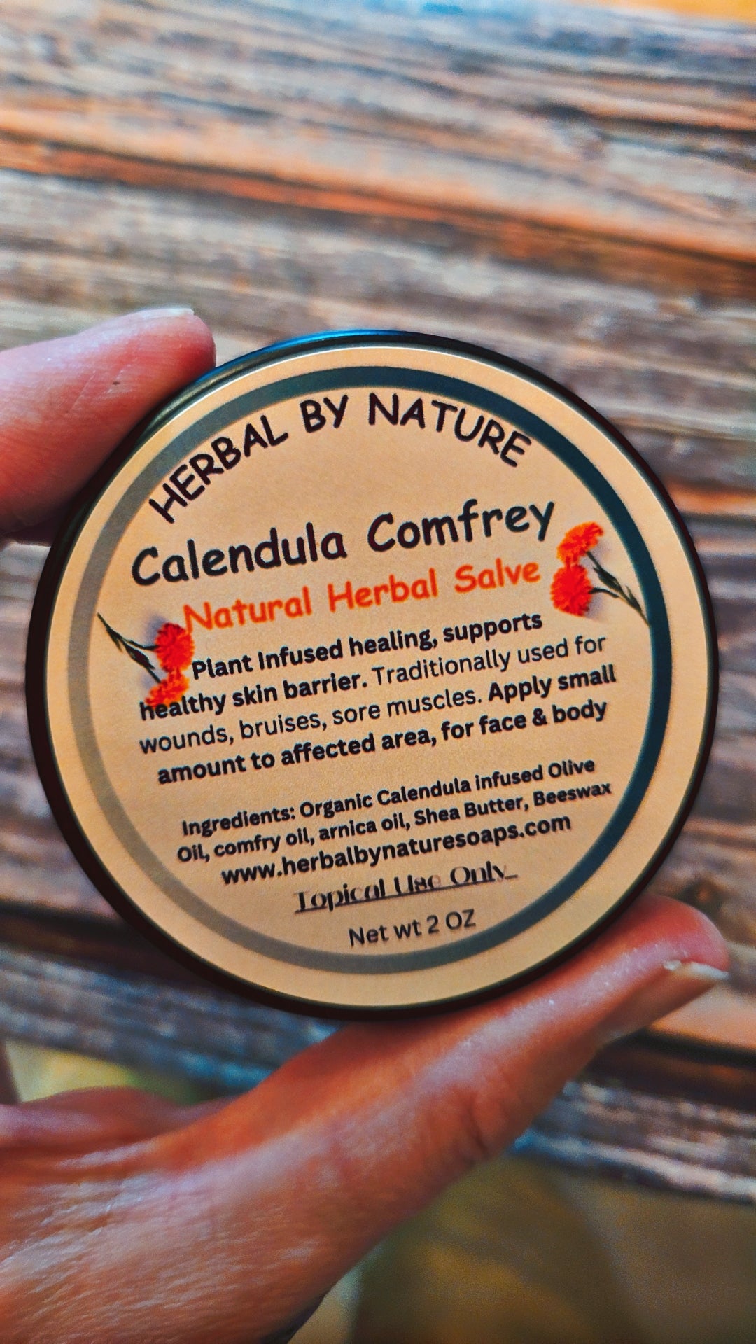 Calendula relieving/soothing salve "all purpose"