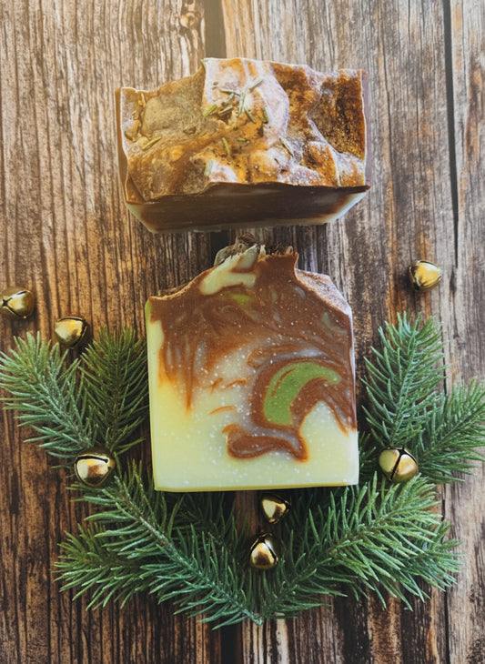 Peppermint cocoa pattie