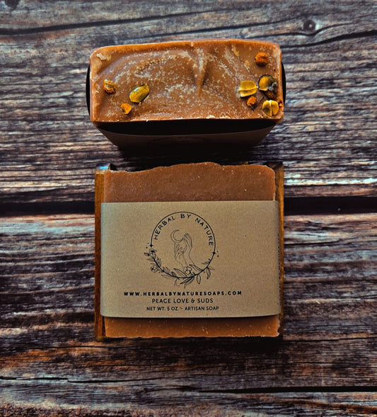 Pumpkin sandalwood soap