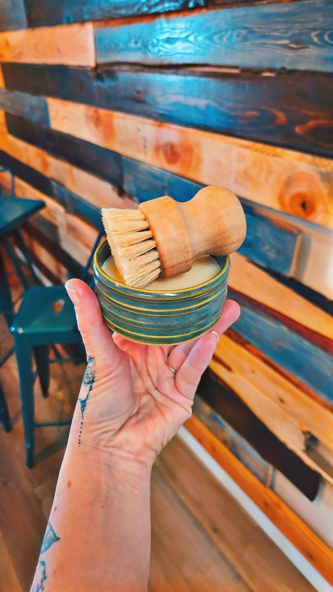 Handcrafted ceramic refillable solid dish soap bundles.      "Not currently shipping"
