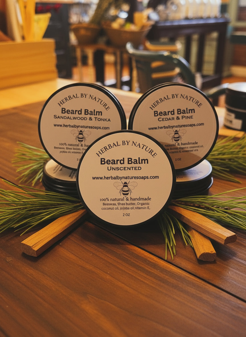 Natural Beeswax Beard Balm
