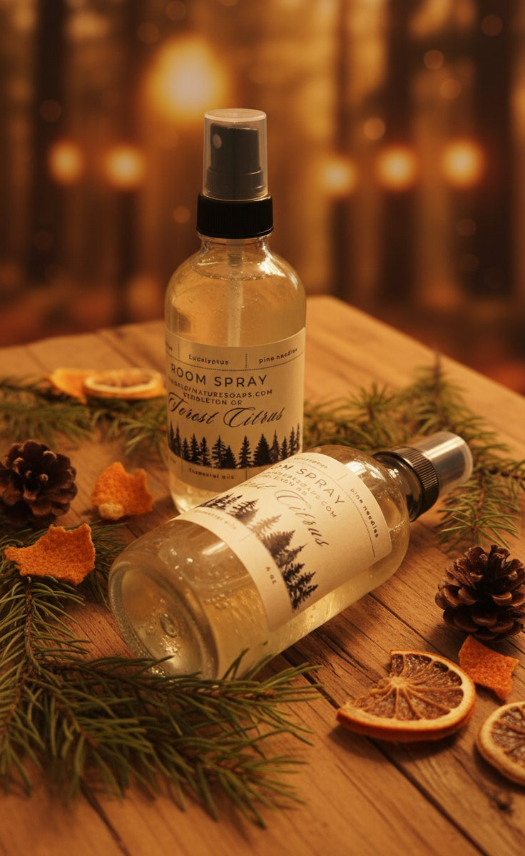 Essential oil room & linen spray