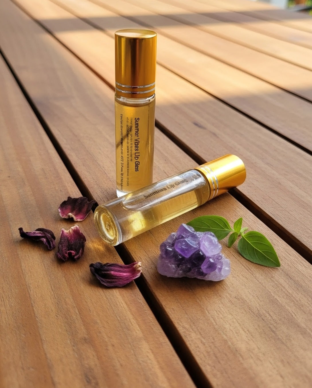 Summer vibes herbal lip balm