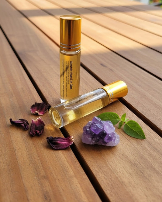 Summer vibes herbal lip balm