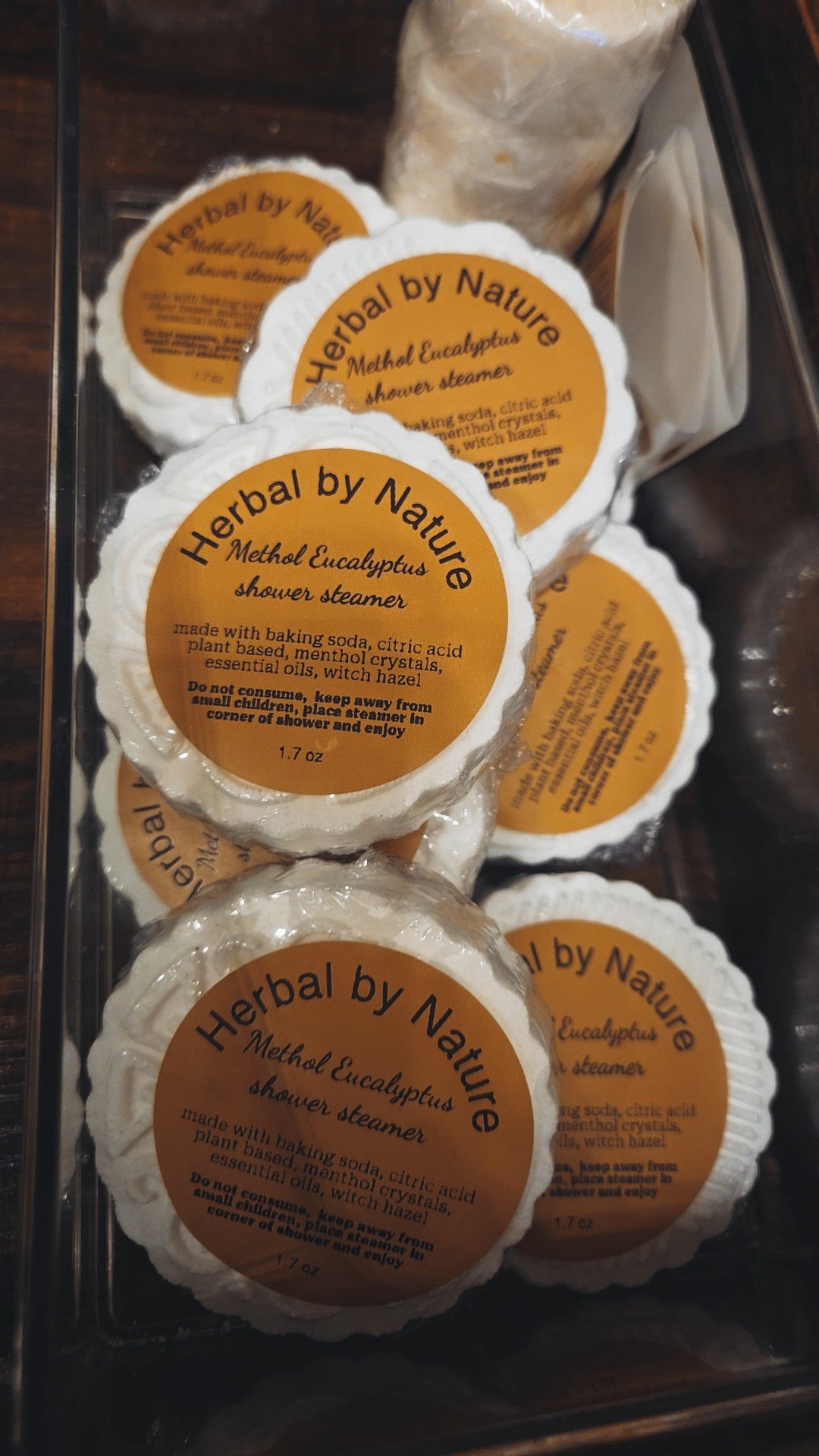 Relief - Menthol & Eucalyptus Shower Steamers | Aromatherapy